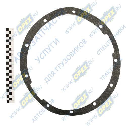 53-2402045 Прокладка ф310х365; 10отв.ф12 картера редуктора ЗМ (ПМБ 0,6) ГАЗон Некст,Валдай,ГАЗ-3309,3306,3307,3308 (0х0х2) Techno Drive